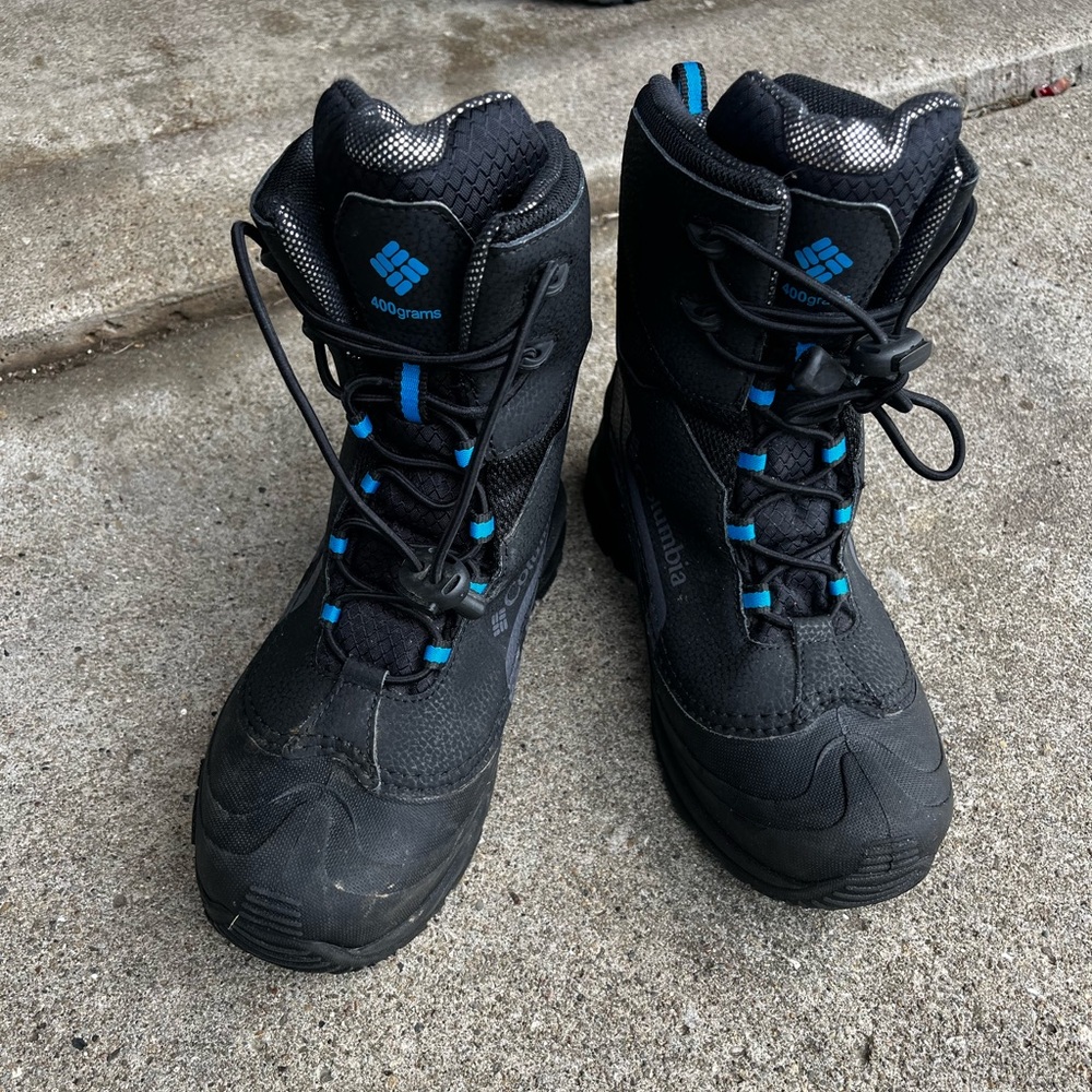 Columbia Bugaboot Plus IV Omni-Heat Waterproof Winter Snow Boots Youth 5.5